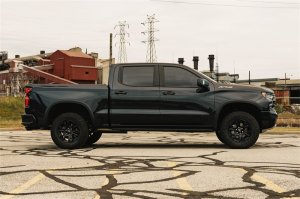 Chevrolet Silverado 1500 Performance Exhaust - Rear - CORSA Performance - Cat Back, Dual Rear Exit, Twin 4in Tips - Black - `22-`24